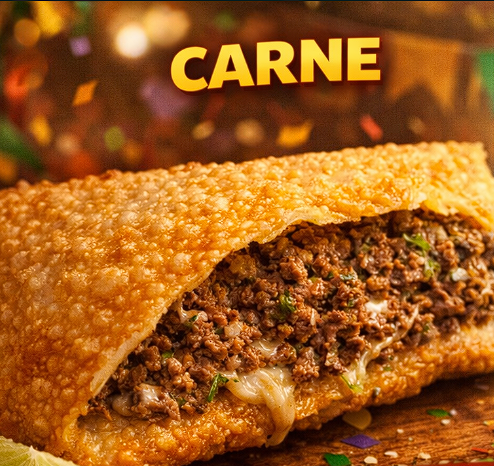 Pastel Carne com Regueijão