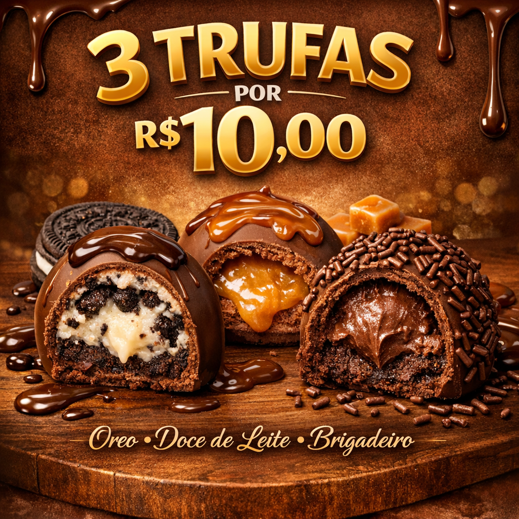 Trufas 3 por 10,00